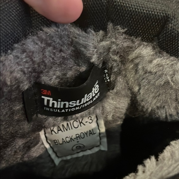 Kids Dream Pairs Black Snow Boots - Picture 4 of 5